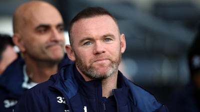 Wayne Rooney during the Championship match between Derby County and Millwall. Getty Images