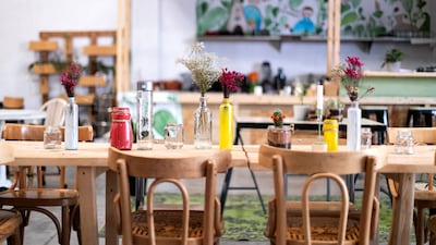 Kave - The Story of Things is an upcycling cafe with a fair trade boutique, guitar shop and workshop space. Reem Mohammed / The National