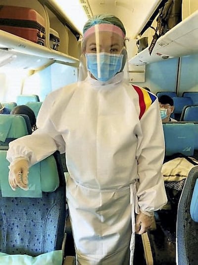 Philippine Airlines recently introduced new uniforms for crew to wear during the Covid-19 pandemic.