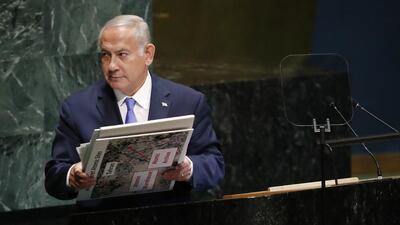 Israeli Prime Minister Benjamin Netanyahu. EPA