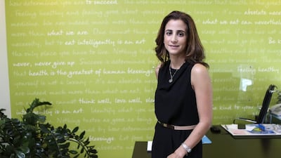 Nathalie Haddad expects the next 10 years of her business life to be just as hectic. Sarah Dea / The National