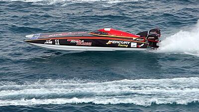 The Extreme Marine Team have a 200-point advantage going into the final race of the series.
