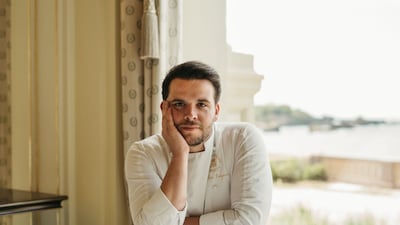 French chef Aurelien Largeau has denied allegations of involvement in a hazing incident in his kitchen. @hoteldupalais / Instagram