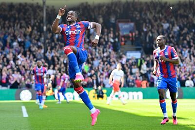 Wilfried Zaha has received contract offers from Al Nassr, Lazio, and Fenerbahce. AFP