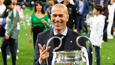Zinedine Zidane is reported to be heading back to Real Madrid for a second spell with the La Liga side. AFP