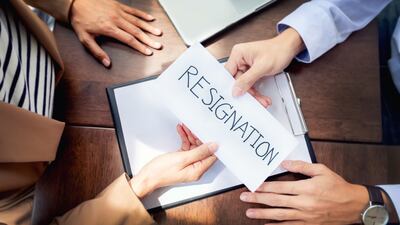 An employee can resign at any time during the probationary period, provided the relevant period of notice is given. Getty