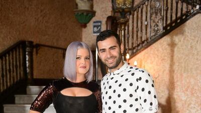 Yousef Akbar with Kelly Osbourne. Courtesy Yousef Akbar