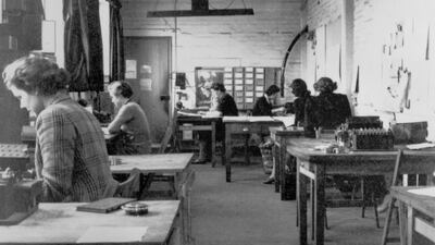 Bletchley Park, Buckinghamshire – the British intelligence hub during the Second World War where codebreakers used theorems to unravel Nazi ciphers. Those theorems are still in use. SSPL / Getty Images