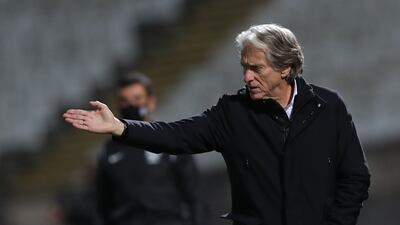 Benfica's head coach Jorge Jesus. EPA