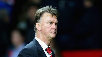 Manchester United manager Louis van Gaal saw his side lose at home to Norwich City on Saturday, December 19, 2015. Alex Livesey/Getty Images