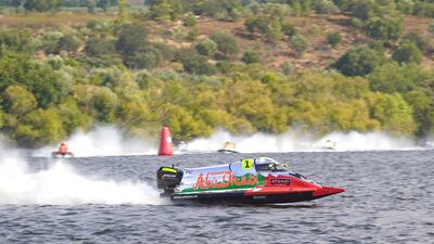 Team Abu Dhabi’s Rashed Al Qemzi rounded of his record-breaking season with victory in Portugal