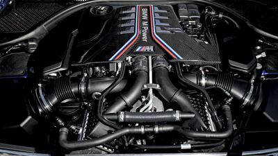 Its bag of tricks include active engine mounts that provide a more rigid connection with the vehicle structure. Courtesy BMW