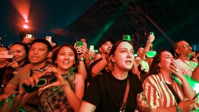 Thousands of fans turned out for the show