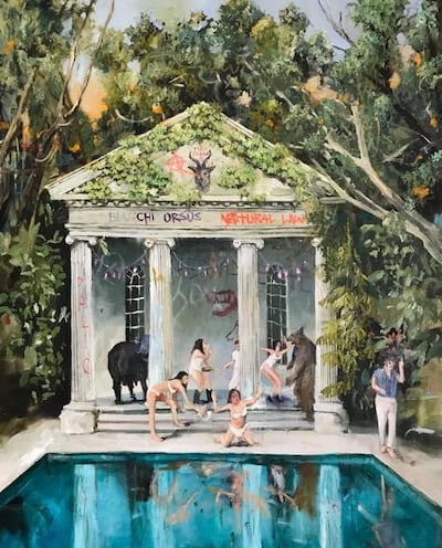 Philip Mueller, 'Dogdays at Santo Stefano' (2020). Courtesy the artist and Carbon 12, Dubai