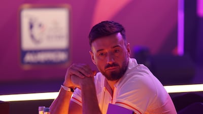 Gulf Giants' James Vince during the auction