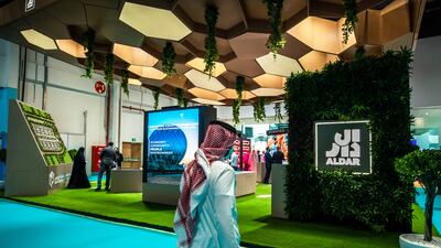 Aldar's assets will be supplied power from Ewec's clean energy sources. Photo: Victor Besa / The National