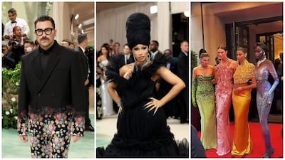Attendees at this year's Met Gala were not immune to the internet's sense of humour. Photo: X