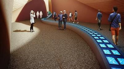 An artist's impression of the UAE Pavilion at Milan's World Expo 2015. Courtesy expo2015uae.com