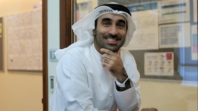 Dr Saeed Al Khazraji first became interested in invention when he was at school, but only put it into practice while completing his doctoral degree. Ravindranath K / The National