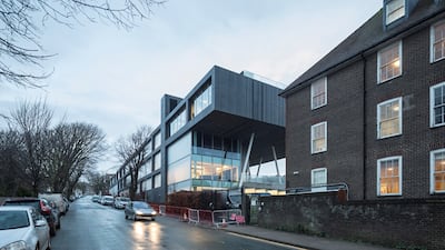 Brighton College - School of Science and Sport by Office for Metropolitan Architecture. Photo: Laurian Ghinitoiu