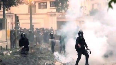 A scene from The Square, by director Jehane Noujaim. Courtesy Noujaim Films