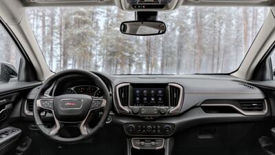 The Terrain's updated interior.