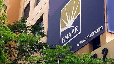 Emaar, the developer behind the world's tallest building, advanced for a second day, up 2.5 per cent to Dh3.23. Jeffrey E Biteng / The National