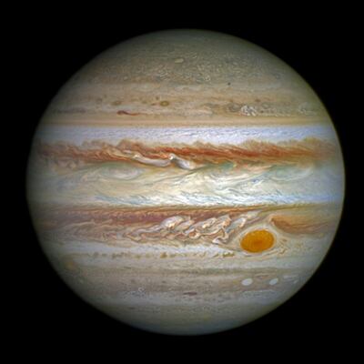 This image of Jupiter was taken by the Hubble in 2014. Courtesy Nasa