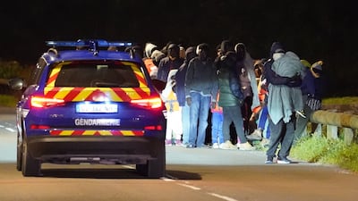 France has stationed police at dozens of departure points where migrants are seeking to board the boats. PA