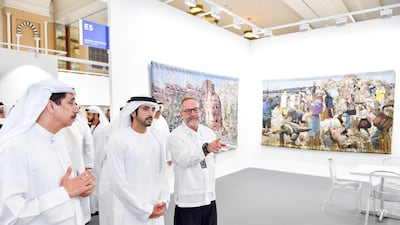 Art Dubai is packed with 90 galleries from 40 countries.