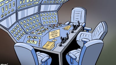 Our cartoonist's take on Taliban talks over the Kabul airport management