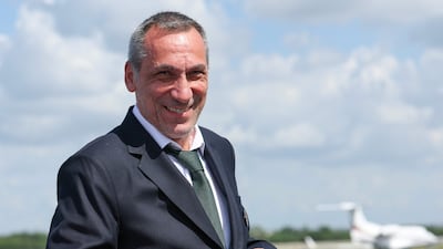 Saudi Arabia head coach Georgios Donis. AFP