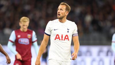 Spurs striker Harry Kane. Getty