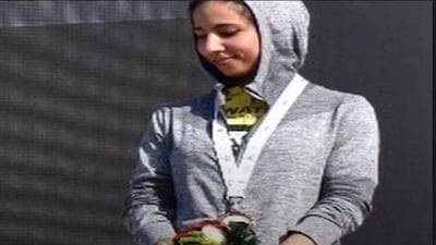 Mizna Ali pictured on an image from social media.