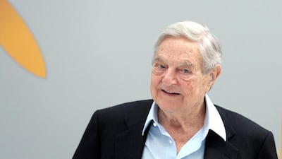 George Soros said the Greece-born European debt crunch was 'more serious than the crisis of 2008'. Eric Piermont / AFP