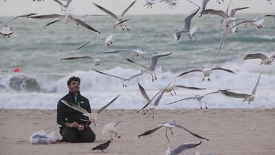 Winds are expected in seas off the coast of the UAE. The National