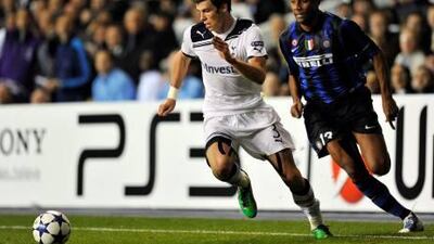 2010/11 - Gareth Bale (Tottenham Hostpur): 41 appearances, 11 goals. AFP