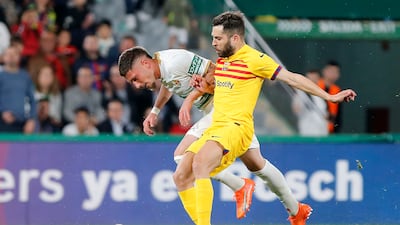 Jordi Alba – 7. Crossed for the opener in front of the 28,142 crowd. Got back to stop a 52nd minute counterattack and one of several players rotated into the side who performed well. AFP
