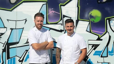 Steven Edwards, left, and Josh Stanzl of Etch. Courtesy Etch