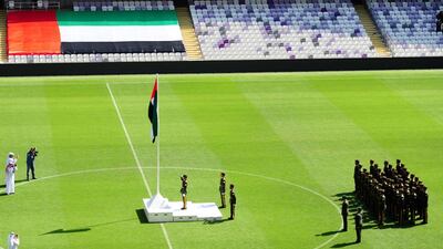 Al Ain Sports and Cultural Club celebrated UAE Flag Day at HBZ Stadium.