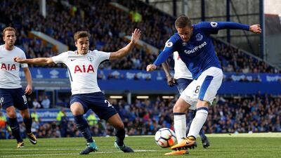 ALL-TIME MOST CROSSES IN PREMIER LEAGUE: 10) Gylfi Sigurdsson (Tottenham Hotspur, Swansea City, Everton) 1,380 crosses in 290 games. Reuters