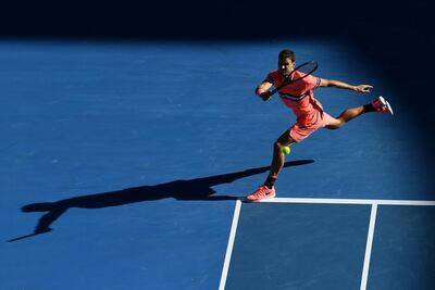 Grigor Dimitrov will face a tricky customer in Nick Kyrgios in the fourth round of the Australian Open. Julian Smith / EPA