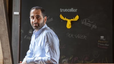 Nami Zarringhalam, co-founder and chief strategy officer at Truecaller Thursday, 9 Jul. 2015 at their company offices in San Francisco, CA, USA. (Peter DaSilva for The National)