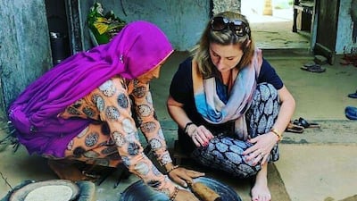 Rabari women sgare their food and culinary raditions with visitors. Courtesy Jawai Wild Camp