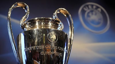 The Uefa Champions League trophy. Fabrice Coffrini / AFP
