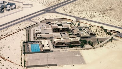 The campus in 1984. Courtesy Dubai College