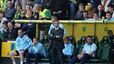 Norwich City sacked manager Chris Hughton and his backroom staff on Sunday after back-to-back defeats left them in a relegation dogfight in the English Premier League. Ian Walton / Getty Images