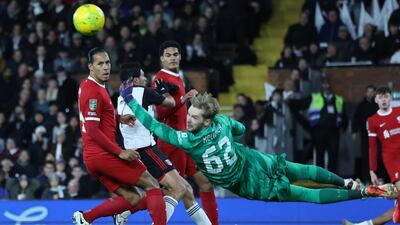 LIVERPOOL RATINGS: Had a couple of tricky crosses to deal with before being called into serious action to palm away a low Jimenez shot. Missed a catch just after break only for Pereira to smash loose ball against upright and almost made mess of a Wilson shot. Booked for time-wasting late on. EPA