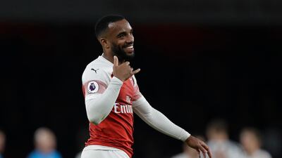 Everton 0 Arsenal 2, Sunday, 5.05pm. Unai Emery believes if Arsenal are to finish in the top four this season they must be better away from home. This will be a tough one, given Everton have beaten Chelsea and drawn with Liverpool in the last month on home turf, but with Alexandre Lacazette, pictured, in good form this is a game the London side can win. AP Photo