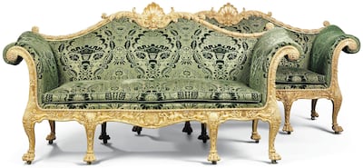 The Dundas Sofas. Courtesy Christie's Images Limited